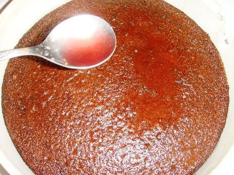 Tort cu crema de afine