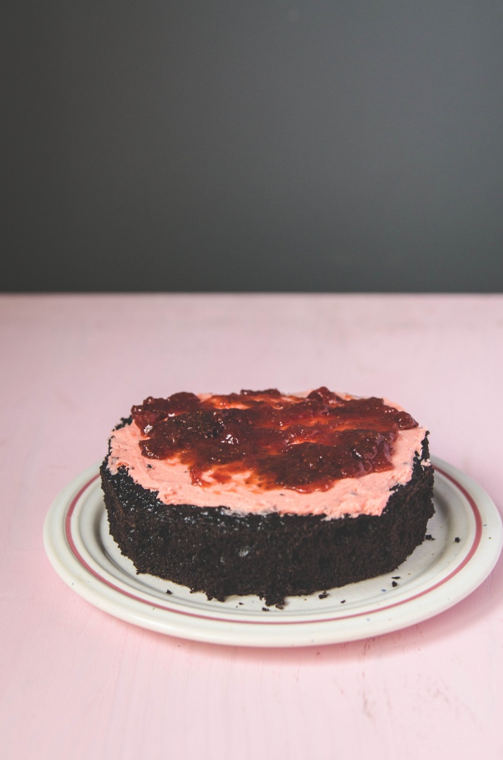 Tort Indragostit cu Capsuni