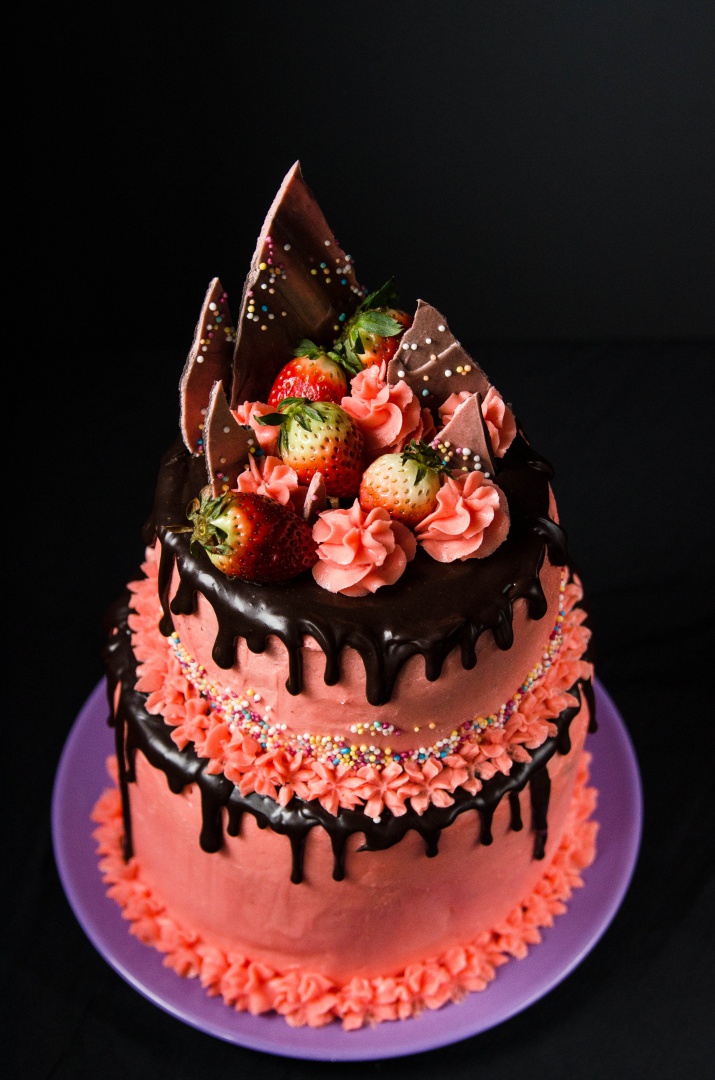 Tort Indragostit cu Capsuni