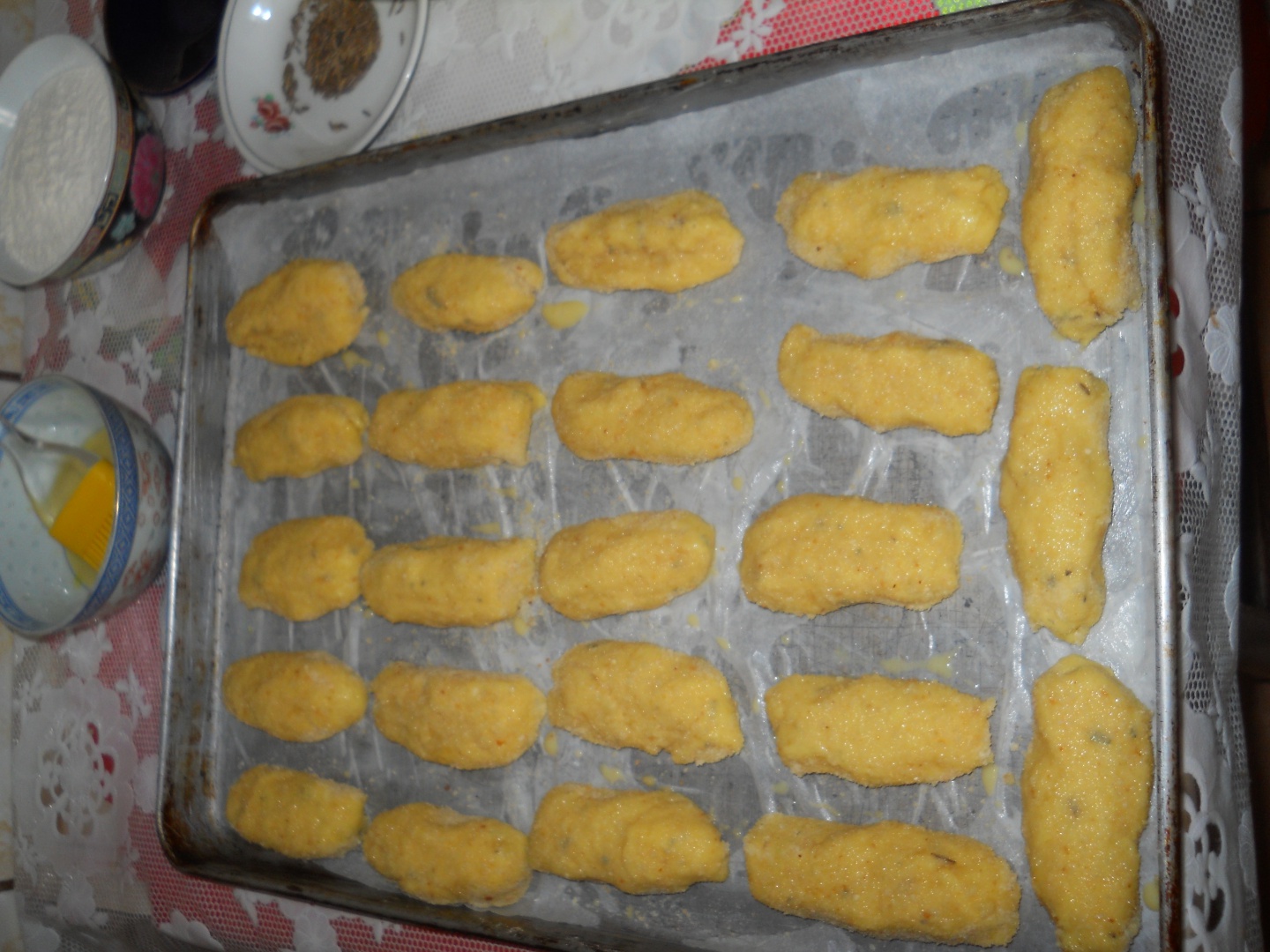 Crokete de cartofi cu cascaval si ghimbir