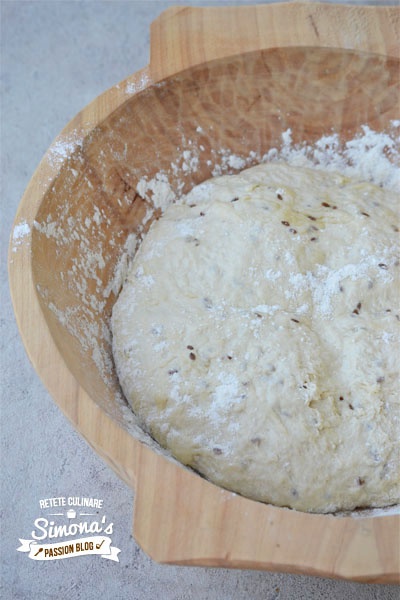 Paine cu seminte de in