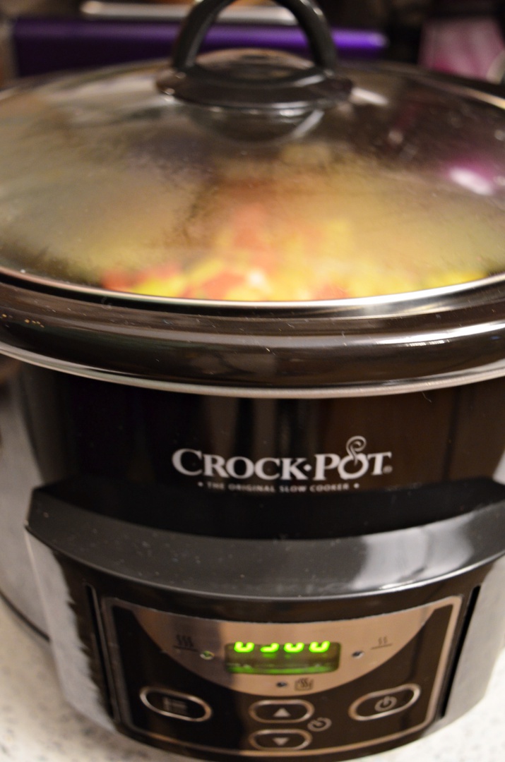 Legume cu ardei copt la slow cooker Crock-Pot