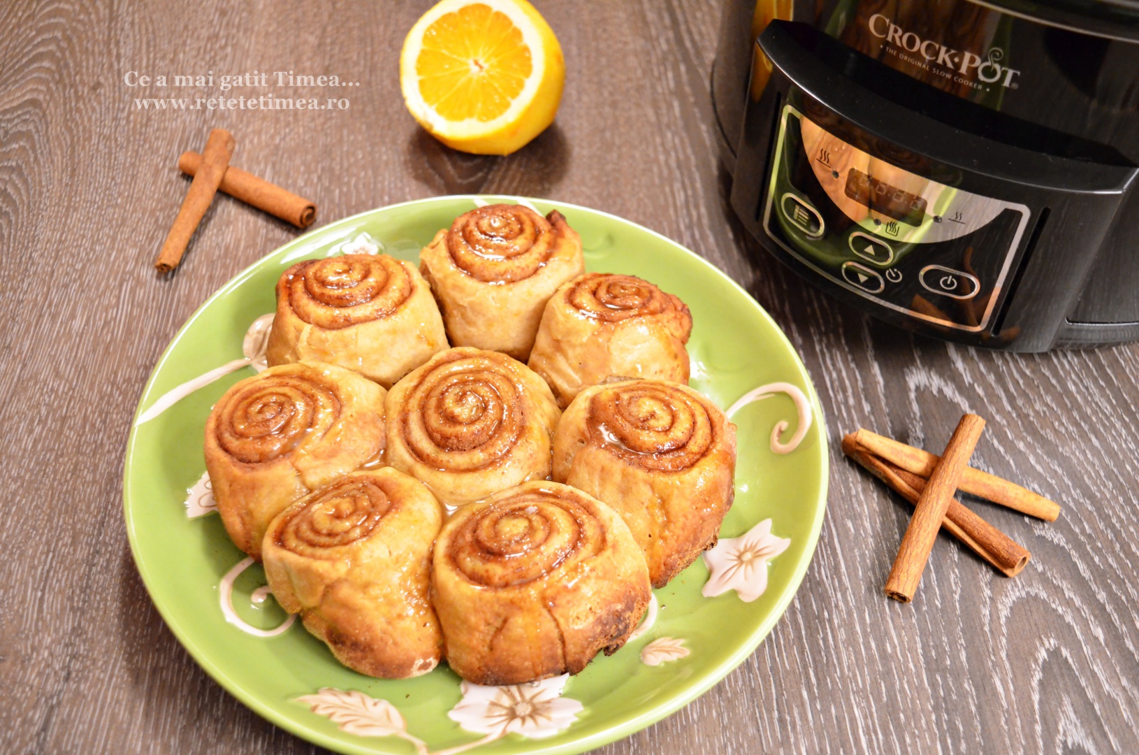 Melcisori cu scortisoara - de post la slow cooker Crock-Pot