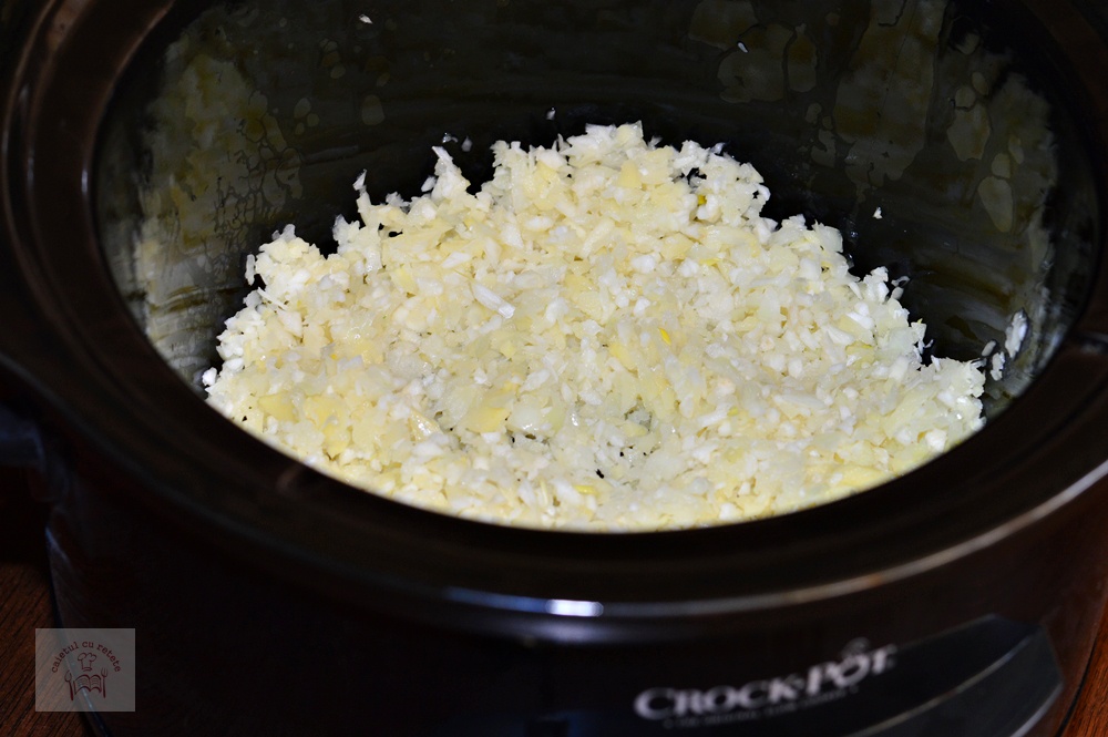 Supa crema de mazare - de post, la slow cooker Crock-Pot