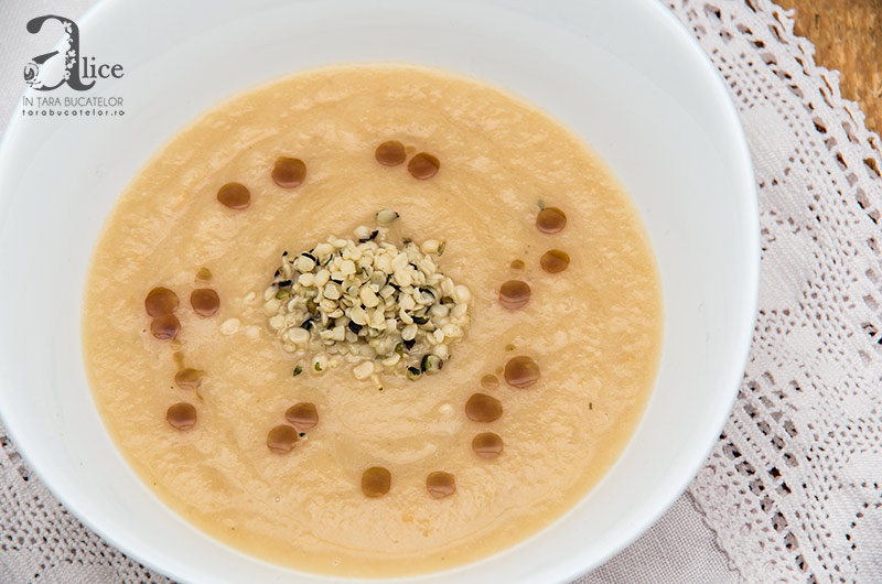 Supa crema de gulie si naut la slow cooker Crock-Pot