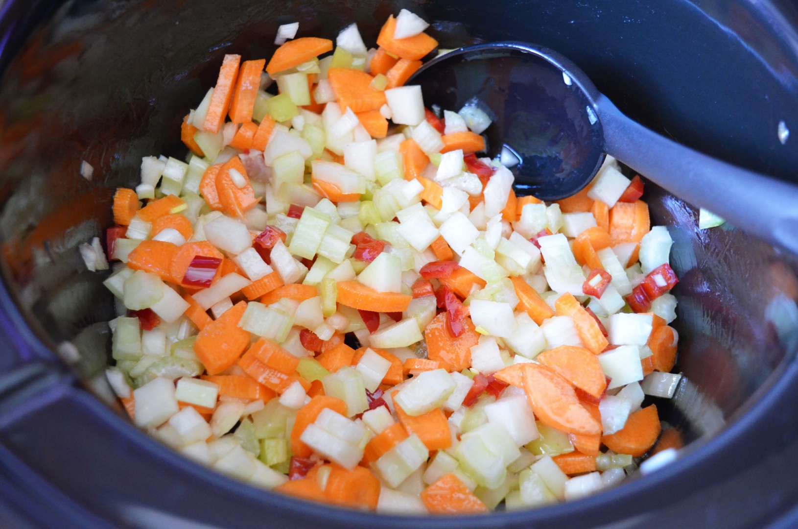 Ciorba de legume de post la slow cooker Crock Pot