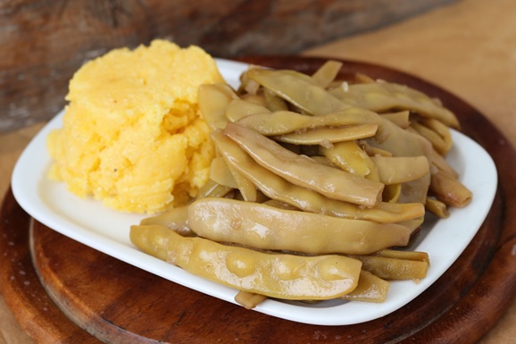 Fasole verde scazuta la slow cooker Crock Pot