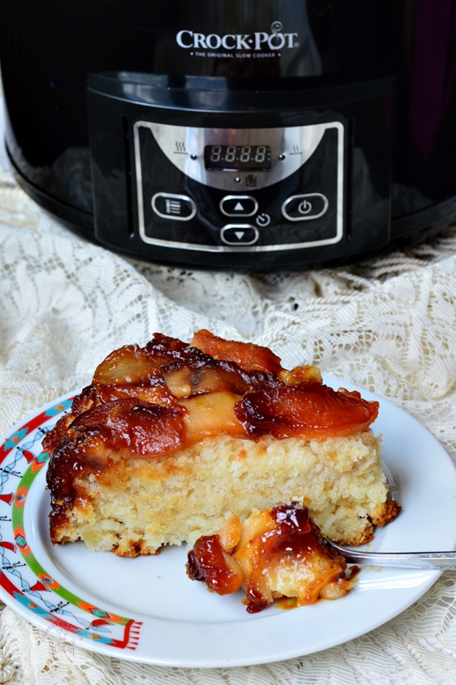 Tort de mere de post, la slow cooker Crock-Pot