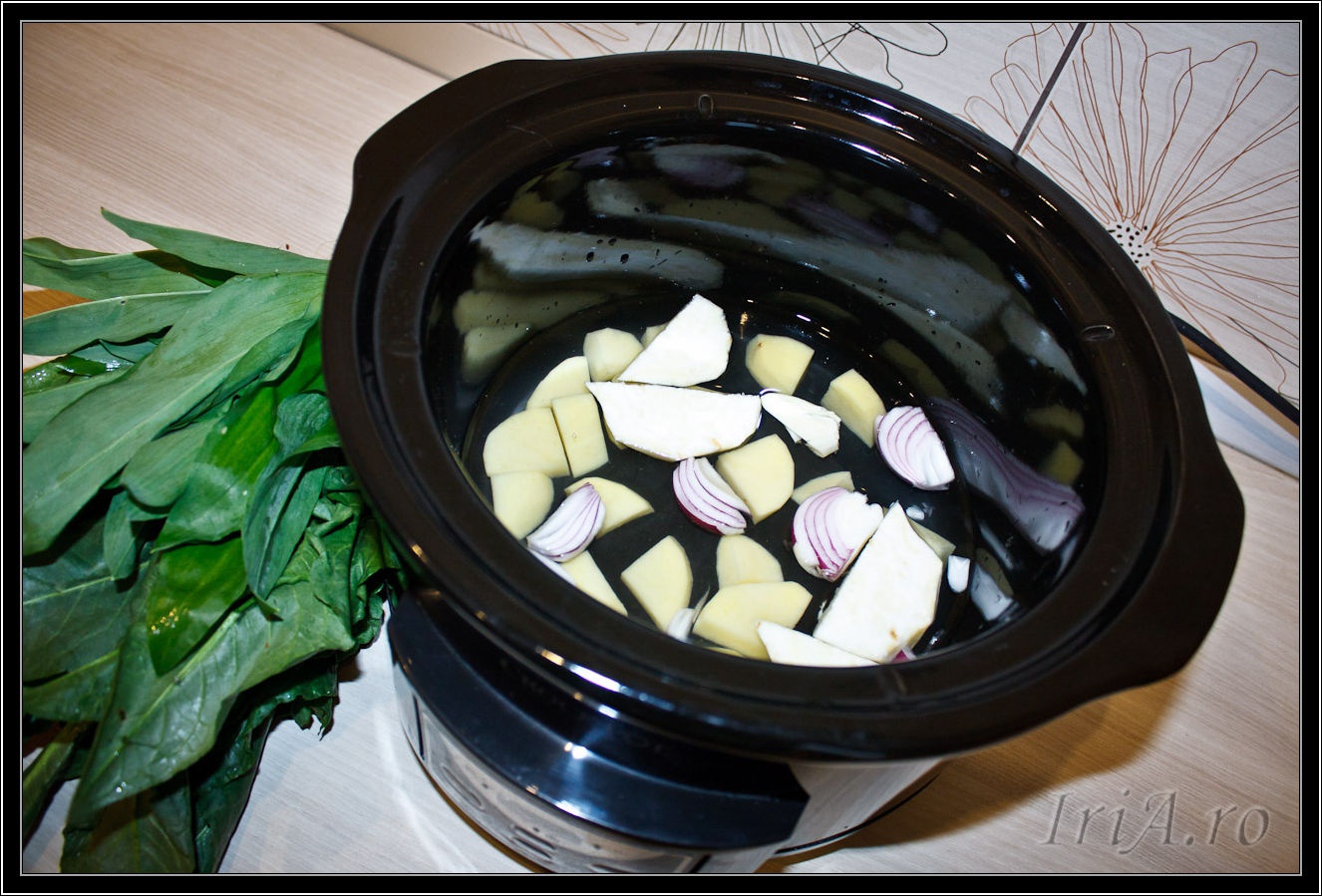 Supa crema de stevie - de post, la slow cooker Crock-Pot