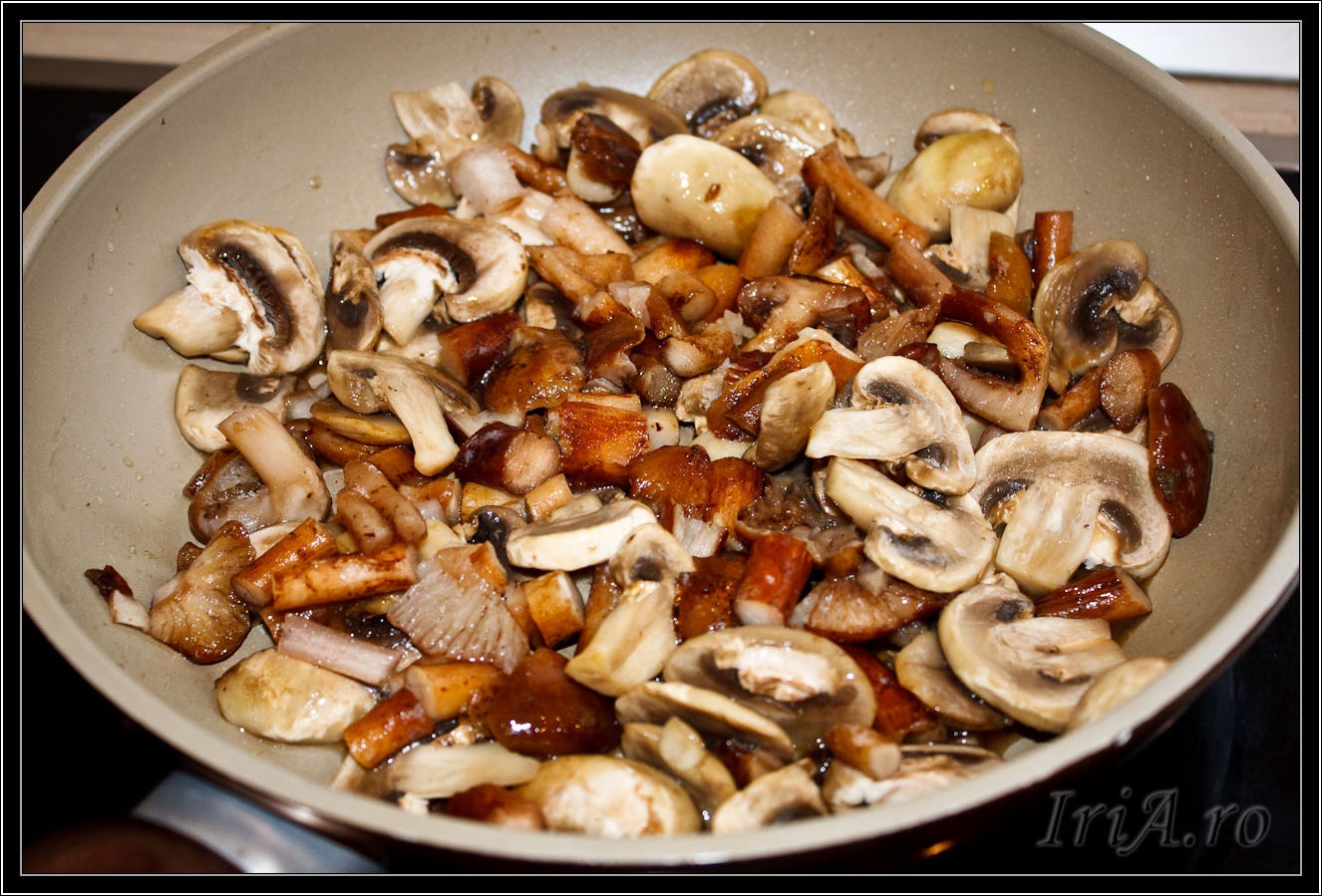 Risotto de post cu ciuperci la slow cooker Crock-Pot