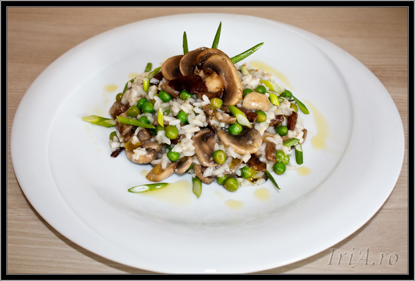 Risotto de post cu ciuperci la slow cooker Crock-Pot