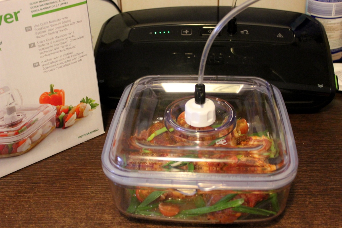 Cotlete de berbecut marinate cu aparatul FoodSaver