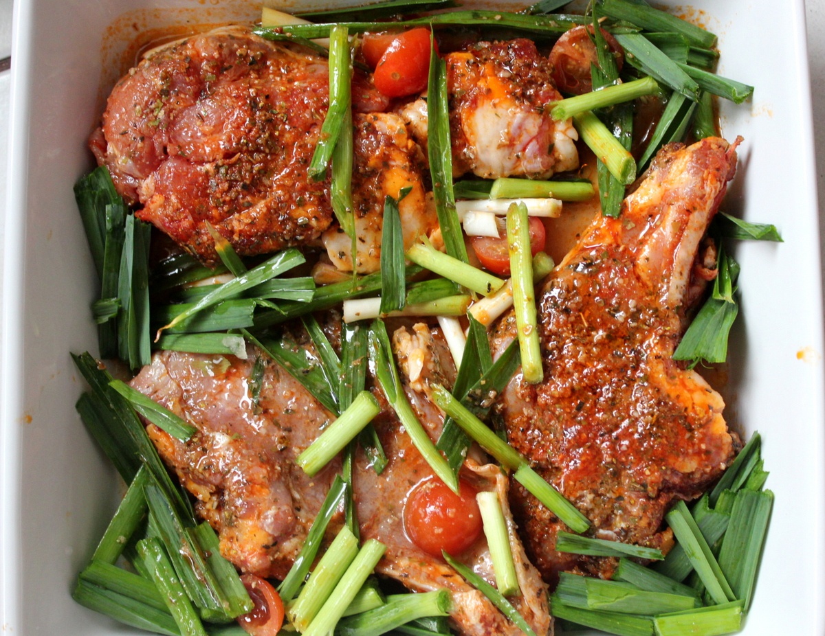 Cotlete de berbecut marinate cu aparatul FoodSaver