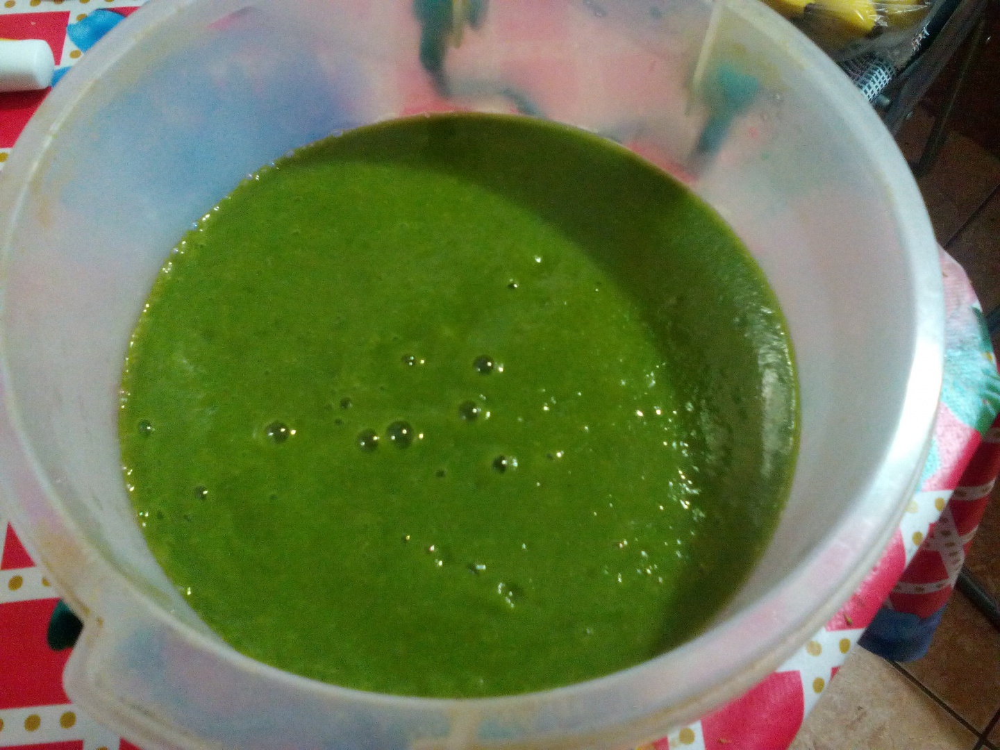 Supa crema de broccoli cu spanac