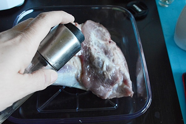 Friptura de miel cu cartofi marinata cu aparatul Food Saver