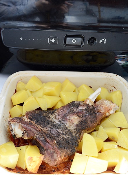 Friptura de miel cu cartofi marinata cu aparatul Food Saver
