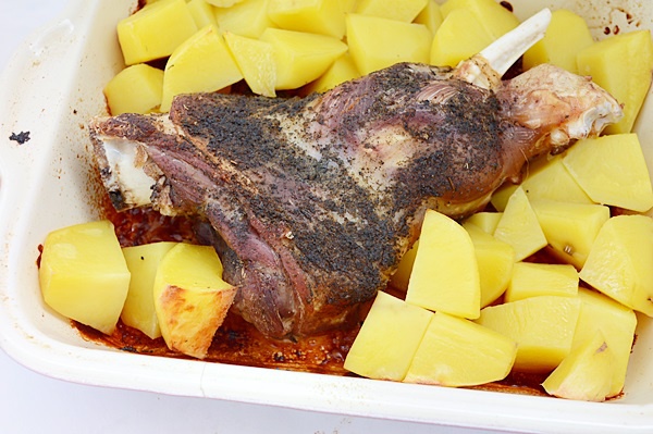 Friptura de miel cu cartofi marinata cu aparatul Food Saver