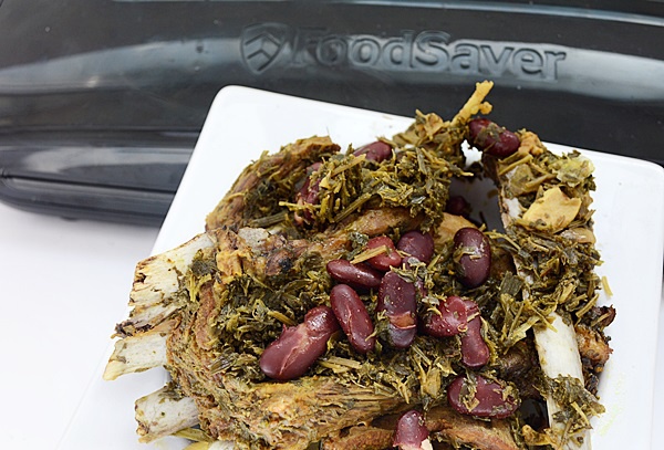 Tocanita persana de miel cu ierburi pregatita cu aparatul de marinat FoodSaver