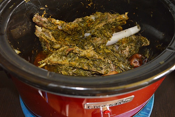 Tocanita persana de miel cu ierburi pregatita cu aparatul de marinat FoodSaver