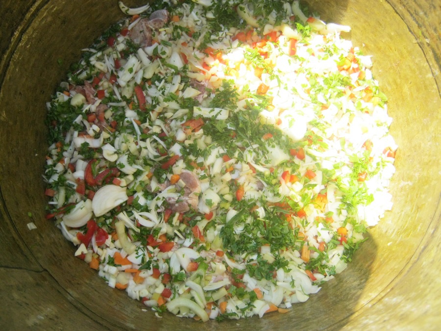 Miel la ceaun cu sos de vin alb