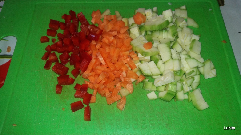 Lasagna cu ciuperci si legume