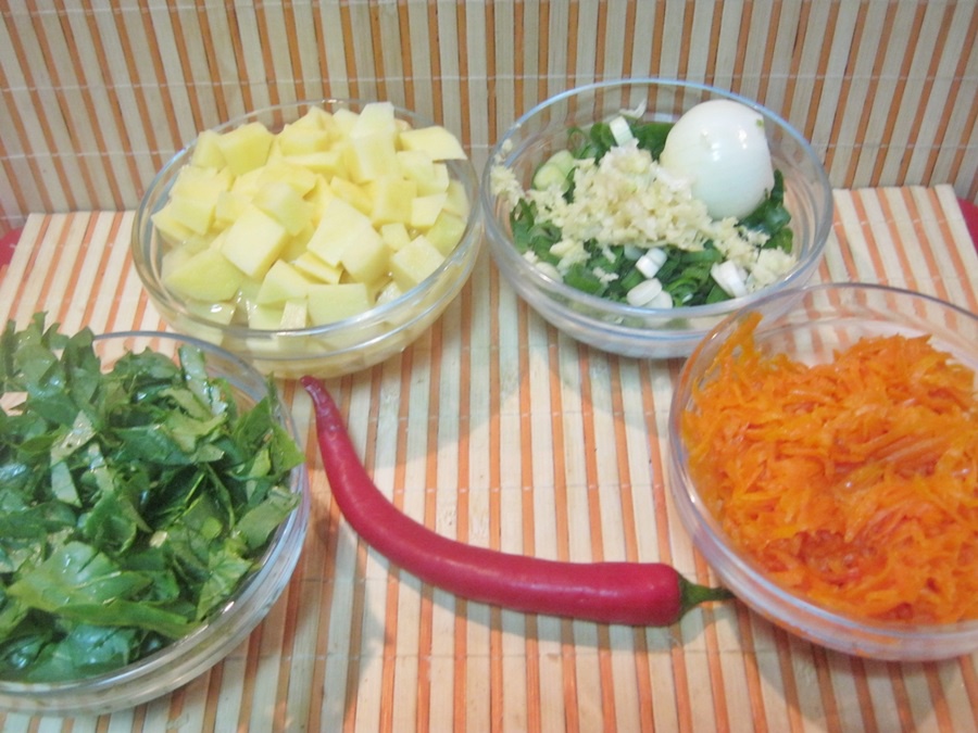 Ciorba de stevie cu afumatura