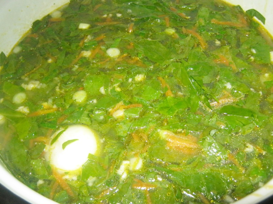 Ciorba de stevie cu afumatura