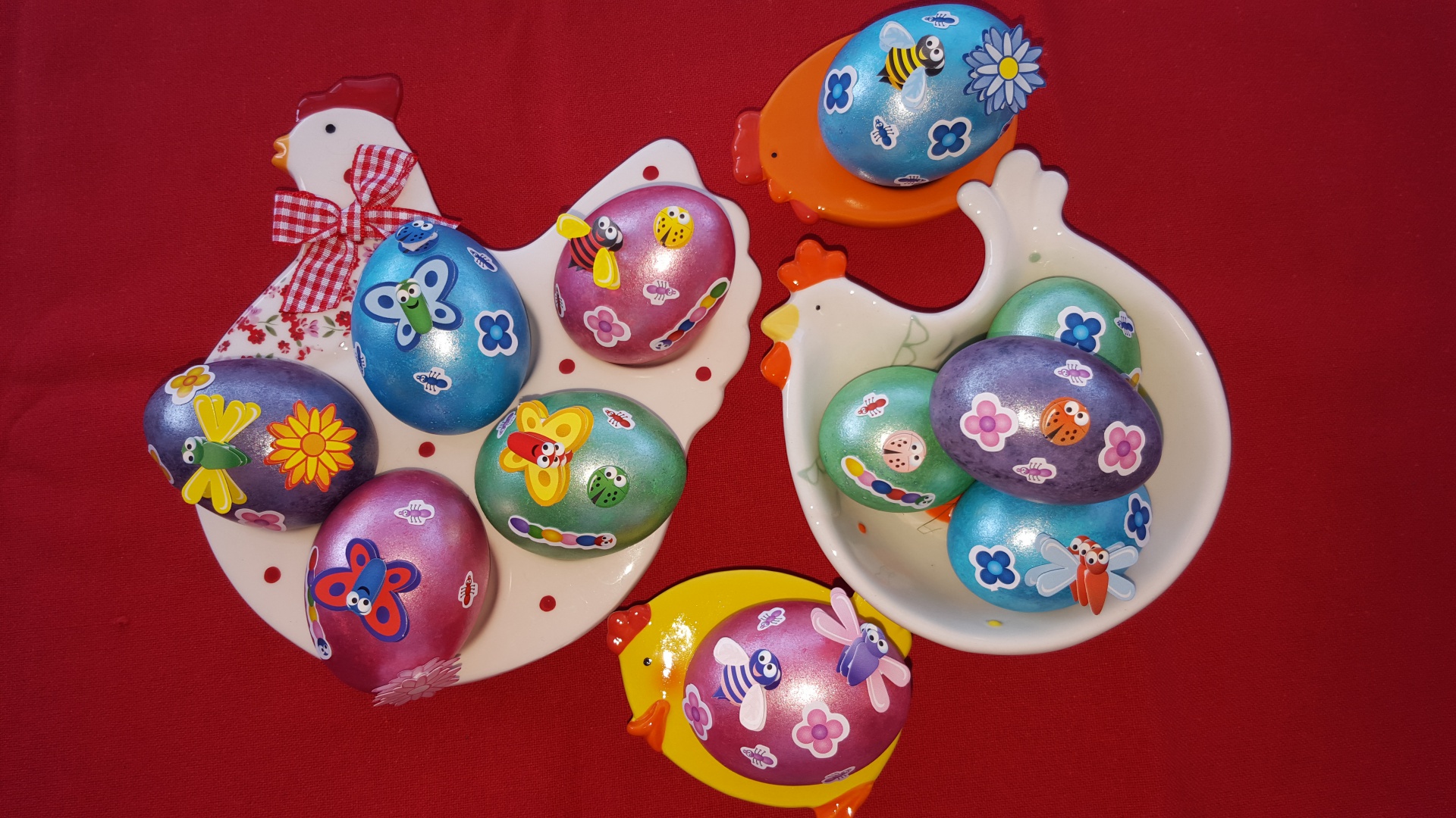 Oua vopsite de Paste