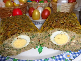 Drob de pui cu ciuperci