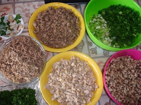 Drob de pui cu ciuperci