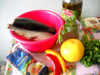 Pastrav la gratar cu menta