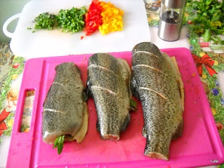 Pastrav la gratar cu menta