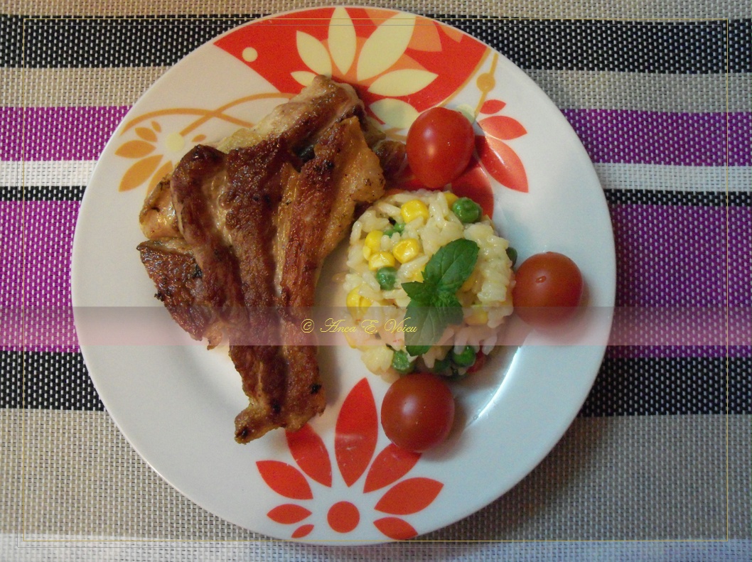 Gratar cu garnitura de legume