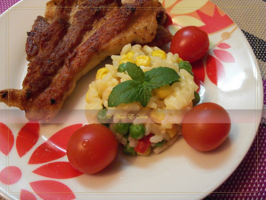 Gratar cu garnitura de legume