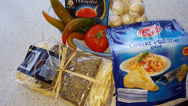 Fusilli all' arrabbiata