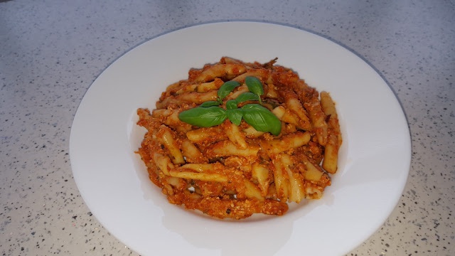 Fusilli all' arrabbiata