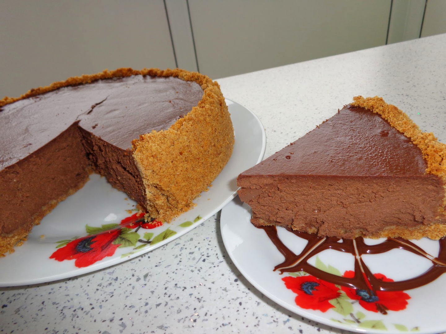 Cheesecake cu ciocolata