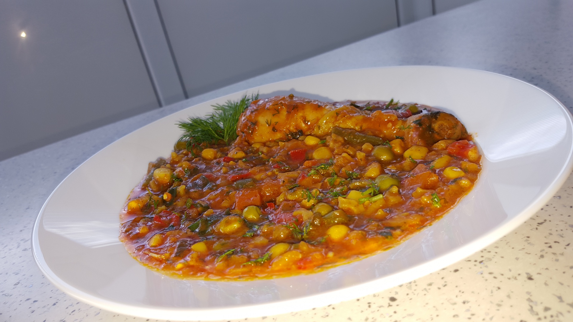 Amestec mexican cu pui