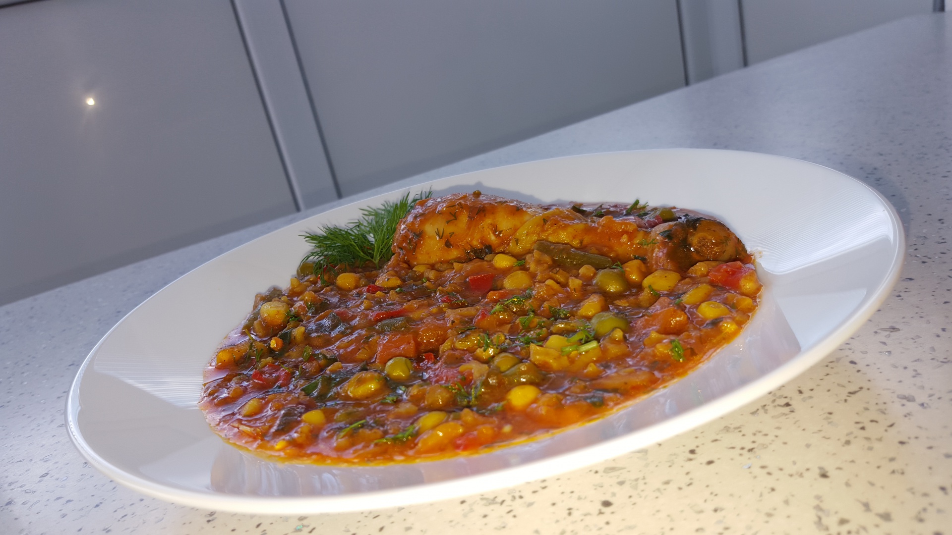 Amestec mexican cu pui