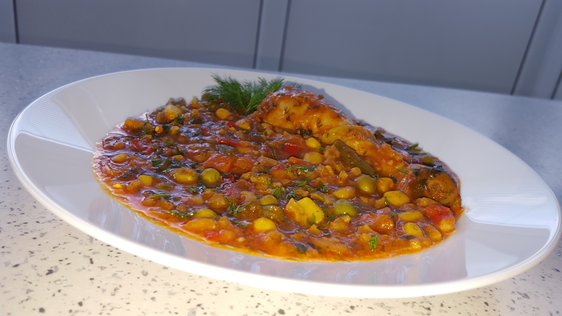 Amestec mexican cu pui