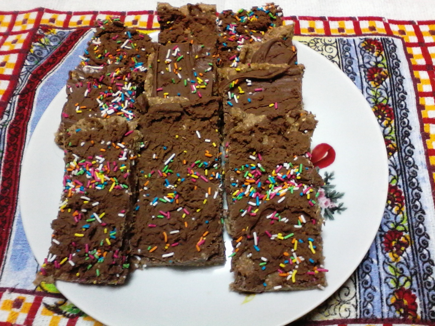 Batoane cu ciocolata si portocala