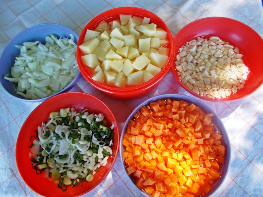 Gulas(gulyas) de miel la ceaun