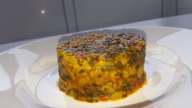 Mancare de urzici cu orez si ciuperci