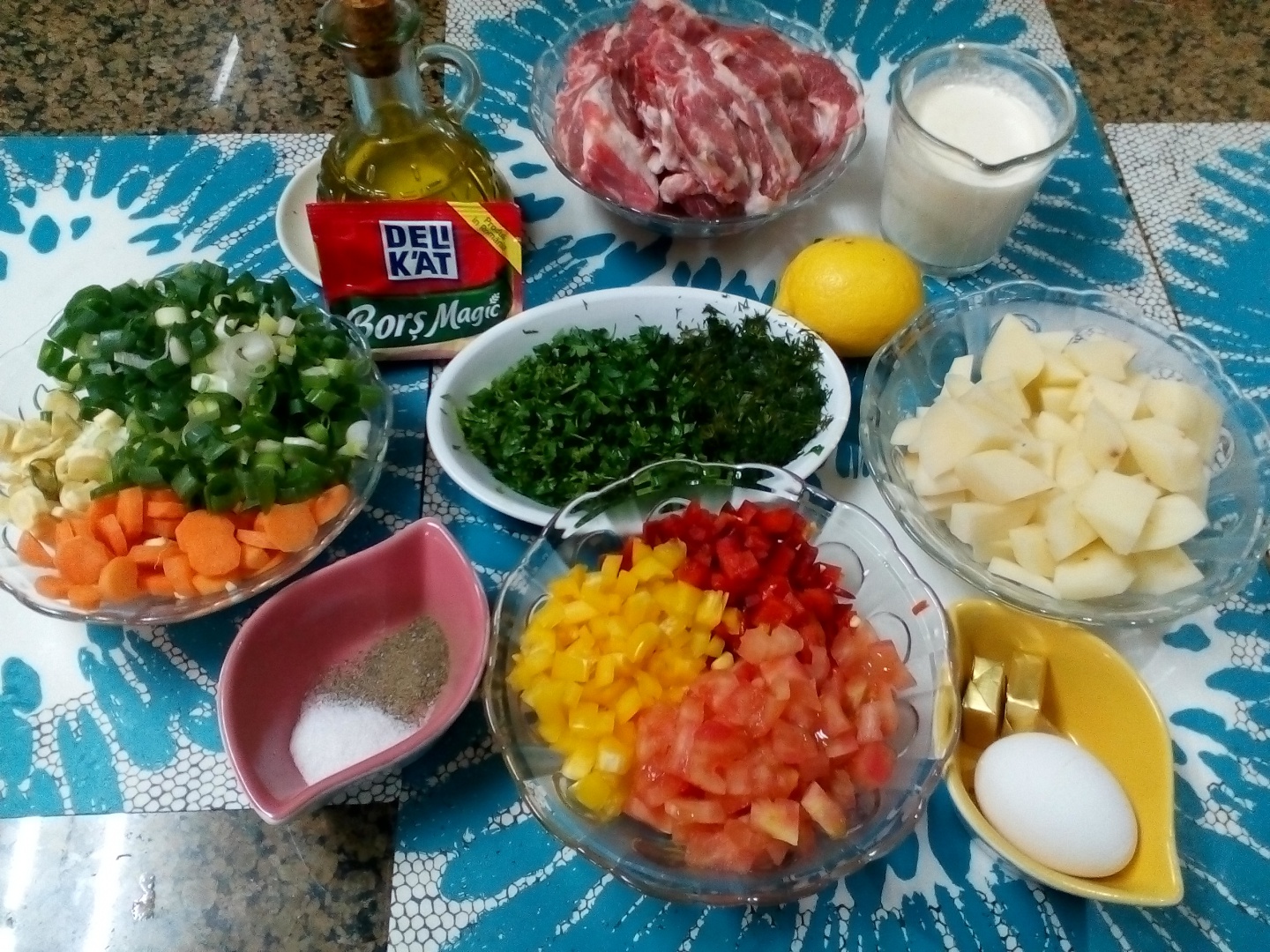 Ciorbă de miel reţetă cu legume