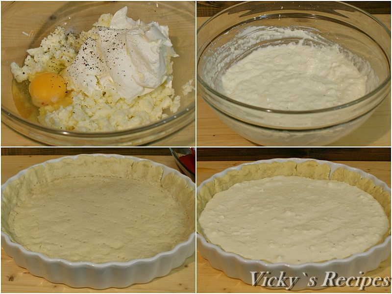 Tarta spiralata cu legume si mozzarella