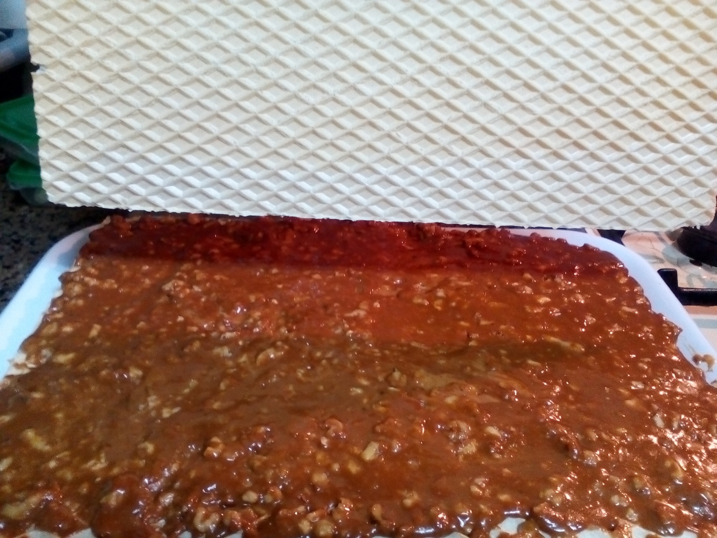 Napolitanele copilariei  (nuca, caramel si glazura de ciocolata)