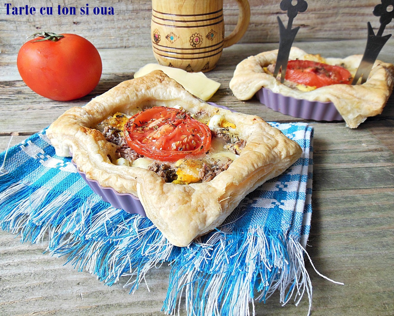 Tarte cu ton si oua