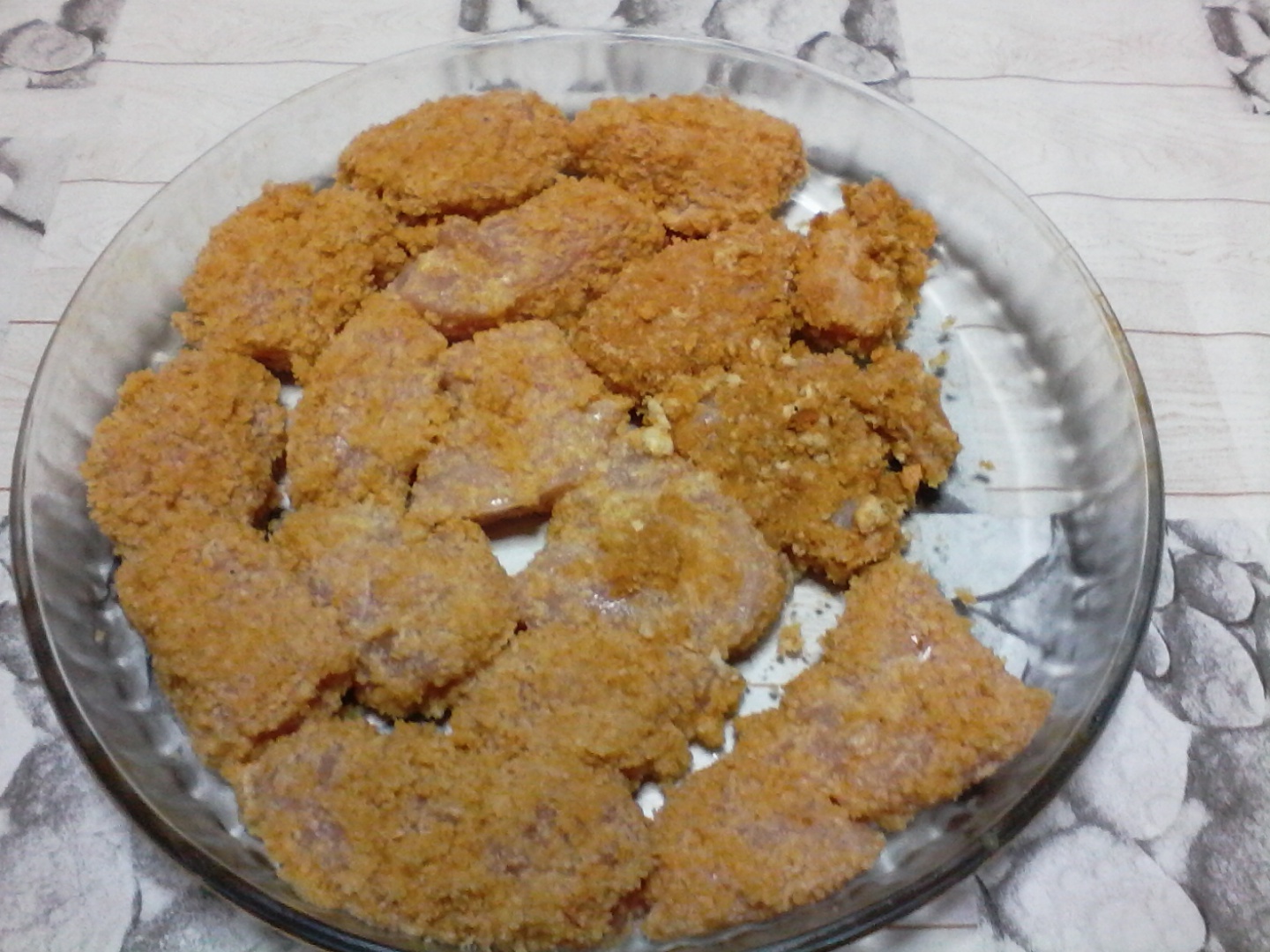 Crochete piept de pui