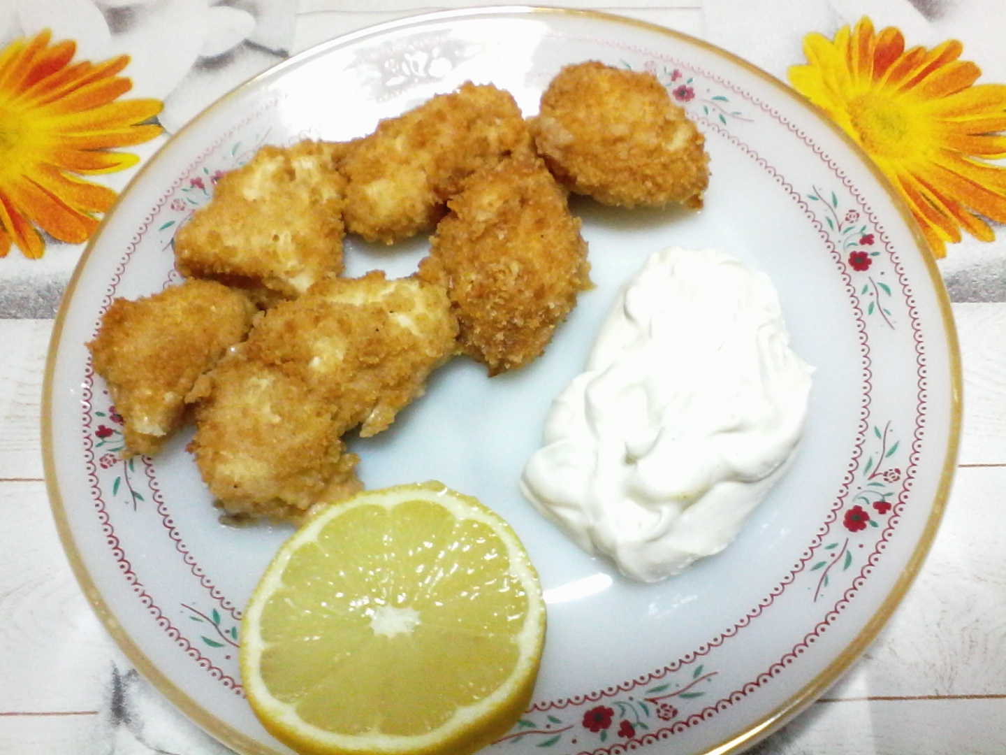 Crochete piept de pui