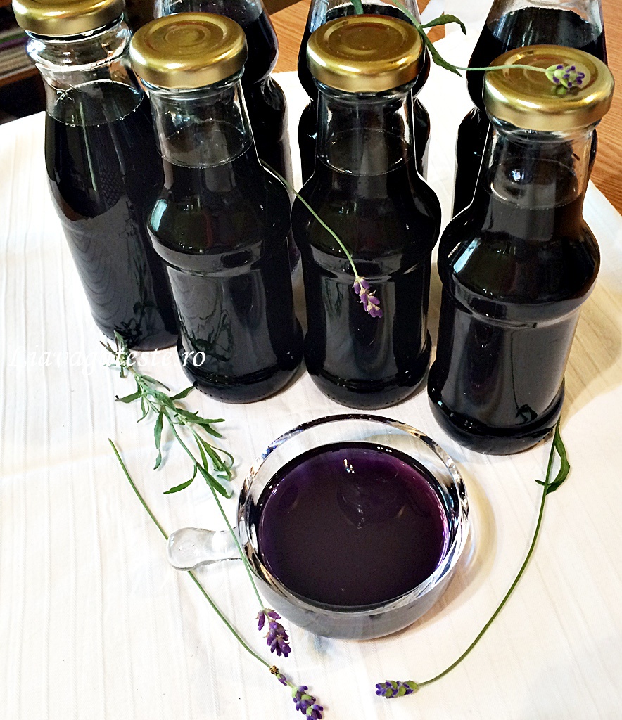 Sirop natural de lavanda